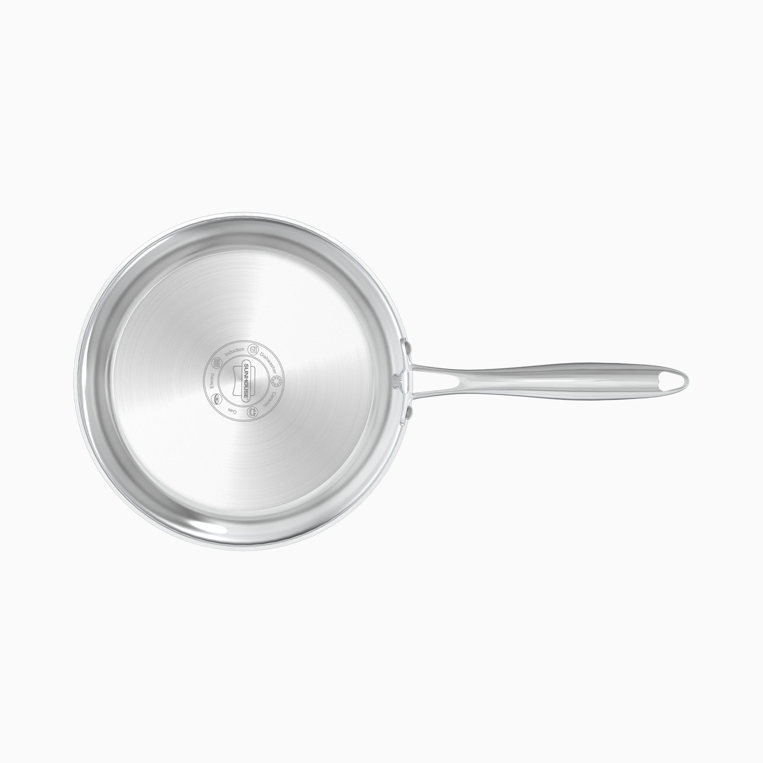  Whole-Clad Stainless Steel Frying Pan Chef Series 02